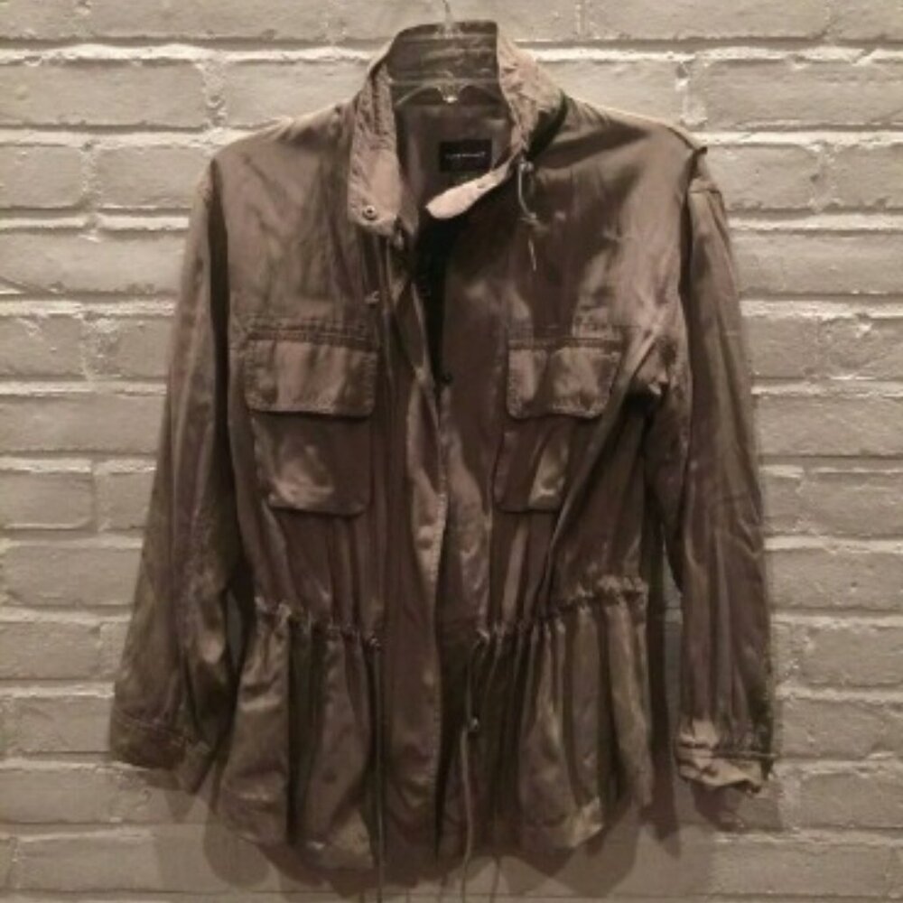 Club Monaco Army Green Lightweight Jacket - Org. $129 - Size S